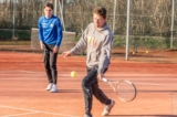 Tennistoernooitje seniorenteams S.K.N.W.K. van zaterdag 11 januari 2025 (Fotoboek 1) (29/45)